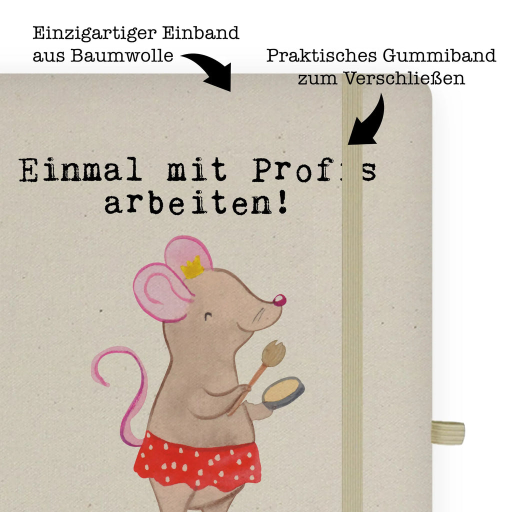 Cotton notebook makeup artist Passion writing book, address book, diary, entry book, notepad, journal, sketchbook, notebook, notes, gift, gift idea, best, farewell gift, passing exam, anniversary, retirement, promotion, job start, sayings, funny, profession