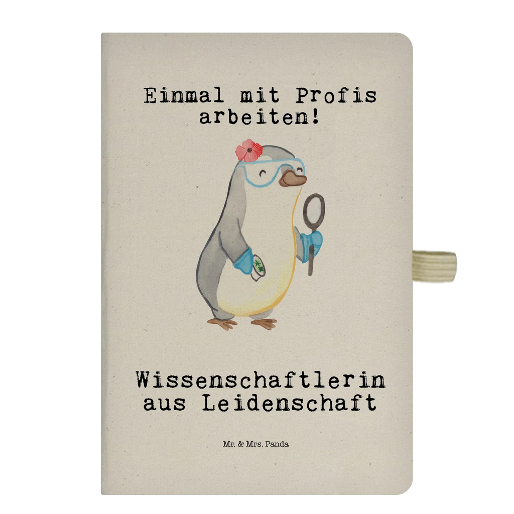 Cotton notebook female scientist Passion address book, notepad, writing book, entry book, journal, sketchbook, notes, diary, notebook, gift, gift idea, best, farewell gift, passing exam, anniversary, retirement, promotion, job start, sayings, funny, profession