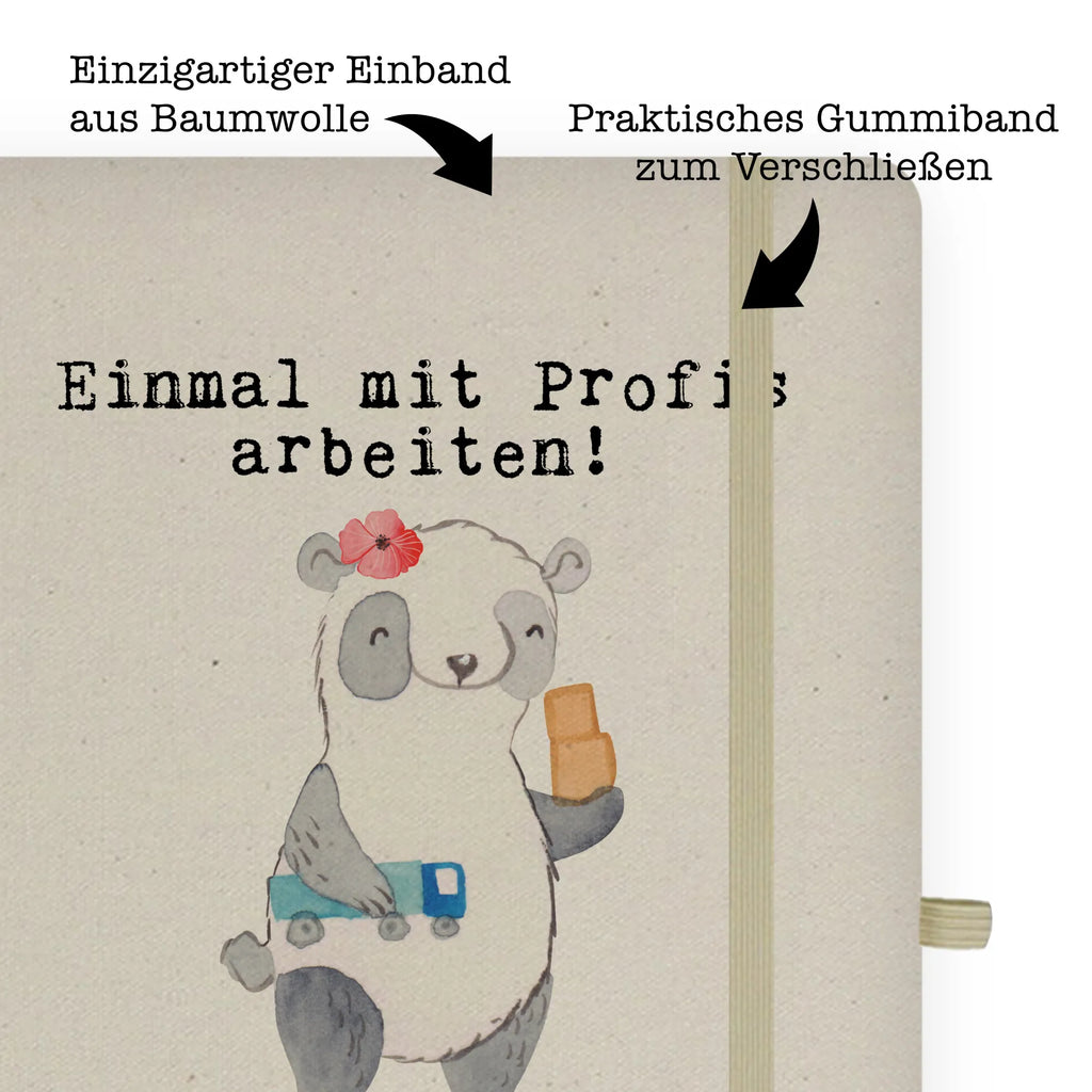 Cotton notebook Forwarding and Logistics Services Clerk Passion address book, notebook, notes, journal, diary, writing book, notepad, sketchbook, entry book, gift, gift idea, best, farewell gift, passing exam, anniversary, retirement, promotion, job start, sayings, funny, profession