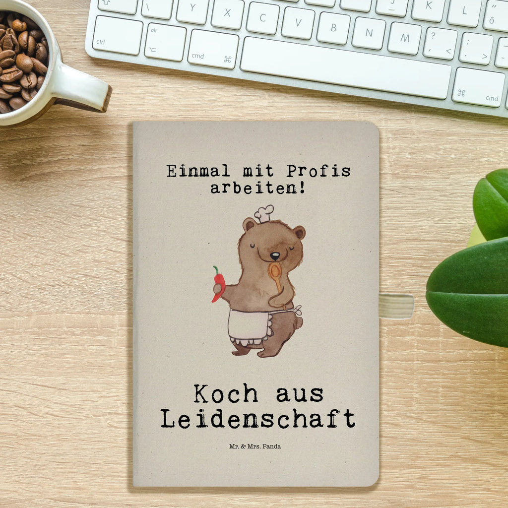 Cotton notebook Cook Passion diary, writing book, notes, sketchbook, notepad, address book, notebook, entry book, journal, gift, gift idea, best, farewell gift, passing exam, anniversary, retirement, promotion, job start, sayings, funny, profession