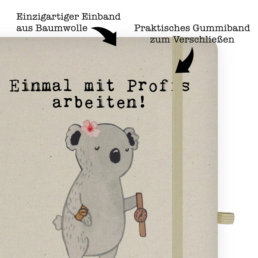 Cotton notebook female watchmaker Passion sketchbook, notebook, entry book, writing book, notepad, notes, diary, journal, address book, gift, gift idea, best, farewell gift, passing exam, anniversary, retirement, promotion, job start, sayings, funny, profession