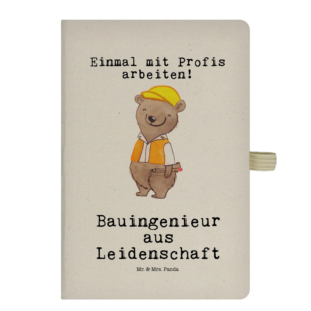 Cotton notebook Civil engineer Passion notepad, entry book, writing book, address book, notes, notebook, diary, journal, sketchbook, gift, gift idea, best, farewell gift, passing exam, anniversary, retirement, promotion, job start, sayings, funny, profession