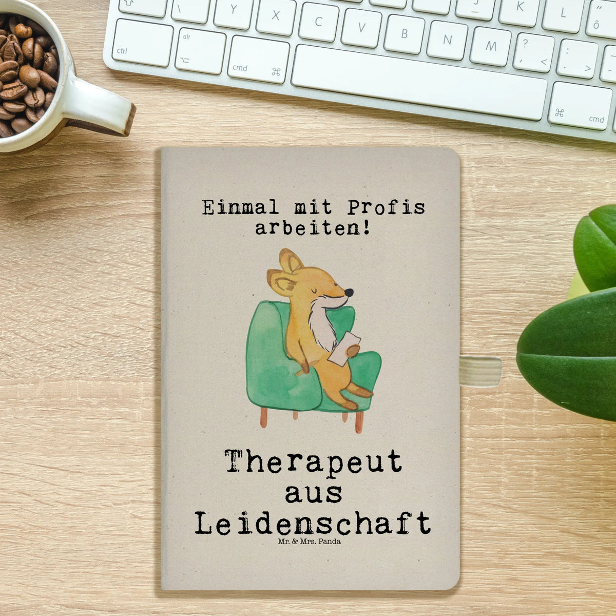 Cotton notebook Therapist Passion entry book, notepad, notes, journal, notebook, writing book, diary, address book, sketchbook, gift, gift idea, best, farewell gift, passing exam, anniversary, retirement, promotion, job start, sayings, funny, profession