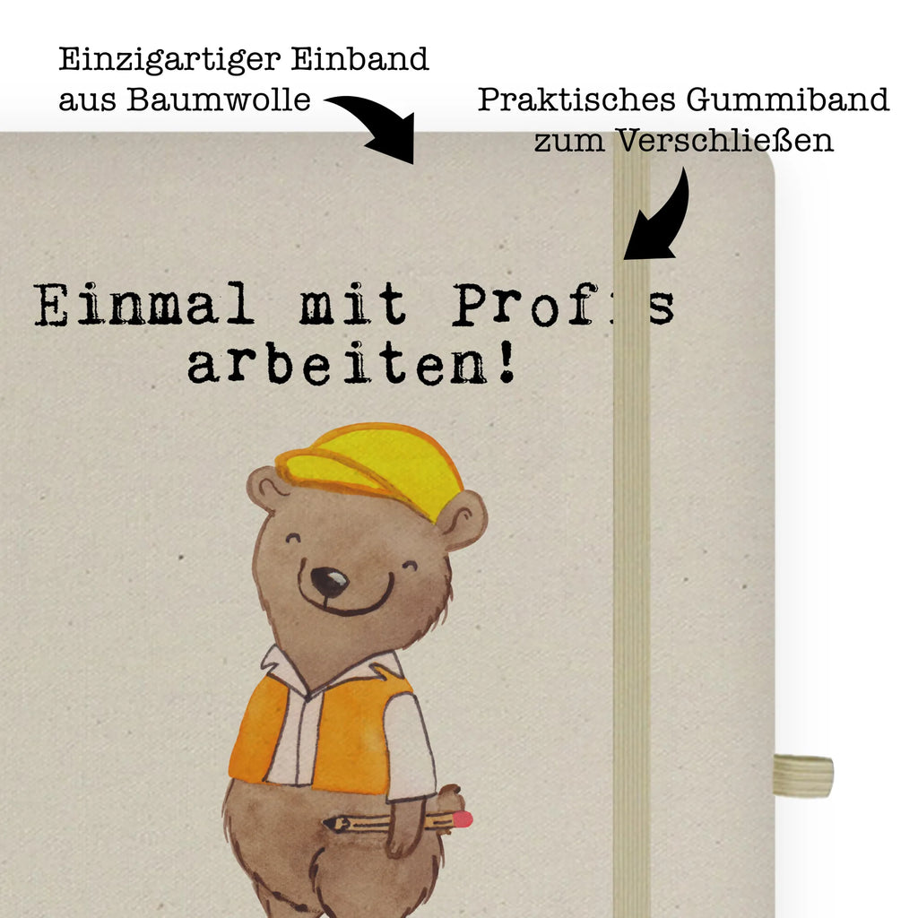 Cotton notebook Civil engineer Passion notepad, entry book, writing book, address book, notes, notebook, diary, journal, sketchbook, gift, gift idea, best, farewell gift, passing exam, anniversary, retirement, promotion, job start, sayings, funny, profession