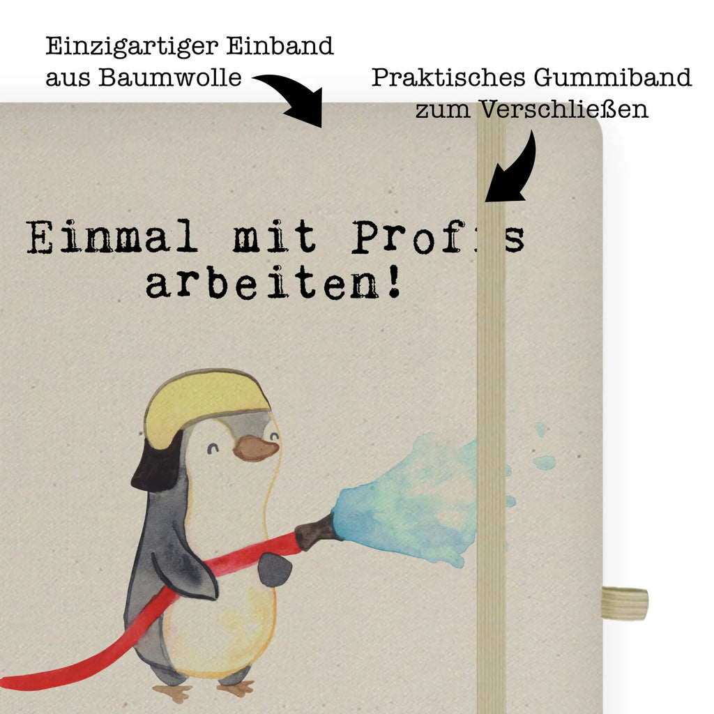 Cotton notebook firefighter passion address book, notebook, notes, notepad, diary, journal, writing book, entry book, sketchbook, gift, gift idea, best, farewell gift, passing exam, anniversary, retirement, promotion, job start, sayings, funny, profession