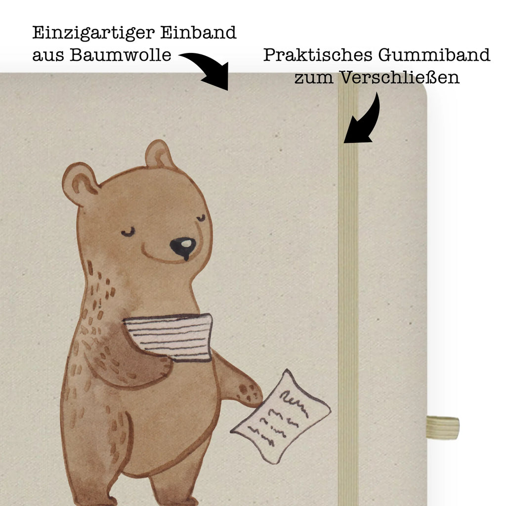 Cotton notebook insolvency administrator heart address book, sketchbook, notepad, notes, entry book, journal, notebook, diary, writing book, gift, gift idea, best, farewell gift, passing exam, anniversary, retirement, promotion, job start, sayings, funny, profession