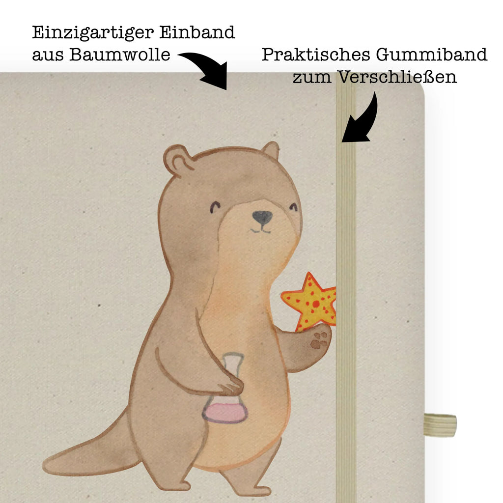 Cotton notebook marine biologist heart sketchbook, address book, notepad, notes, journal, notebook, writing book, diary, entry book, gift, gift idea, best, farewell gift, passing exam, anniversary, retirement, promotion, job start, sayings, funny, profession