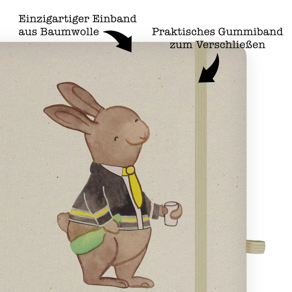 Bawełniany notes DIN A5 Steward serce Zawód, Wykształcenie, Jubileusz, Pożegnanie, Emerytura, Kolega, Koleżanka, Prezent, Dawać, Pracownik, Współpracownik, Firma, Dziękuję, Dziękuję bardzo