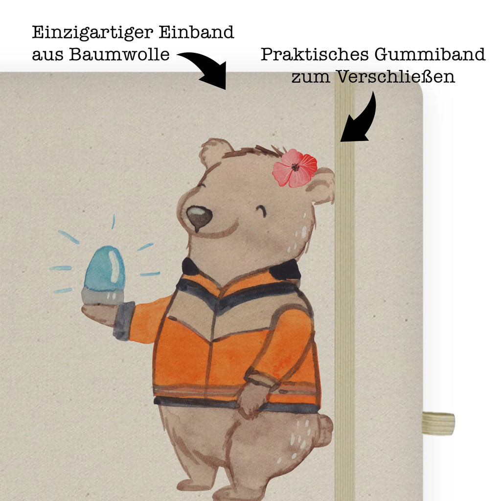 Cotton notebook female paramedic Heart notebook, notes, entry book, writing book, address book, journal, sketchbook, notepad, diary, gift, gift idea, best, farewell gift, passing exam, anniversary, retirement, promotion, job start, sayings, funny, profession