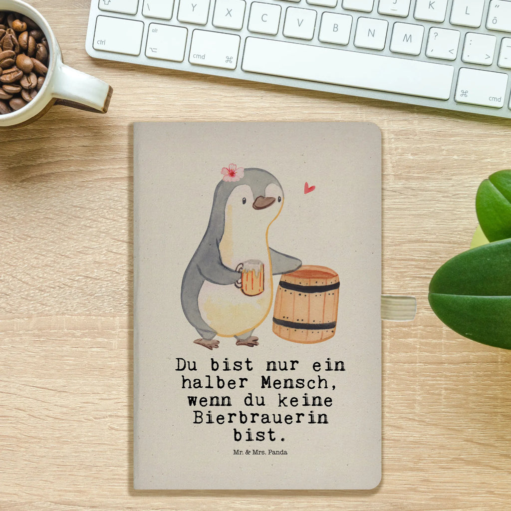 Cotton notebook Female Beer Brewer heart diary, notepad, sketchbook, writing book, entry book, journal, address book, notes, notebook, gift, gift idea, best, farewell gift, passing exam, anniversary, retirement, promotion, job start, sayings, funny, profession