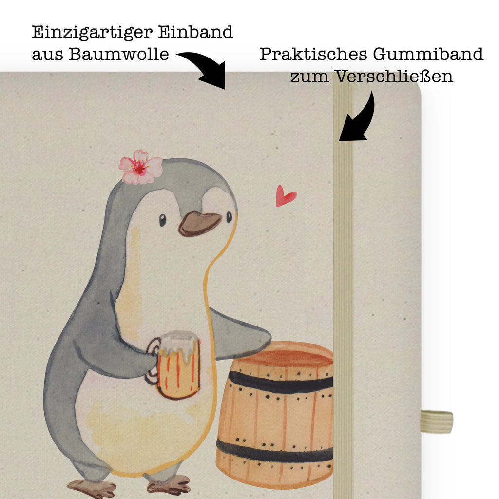 Cotton notebook Female Beer Brewer heart diary, notepad, sketchbook, writing book, entry book, journal, address book, notes, notebook, gift, gift idea, best, farewell gift, passing exam, anniversary, retirement, promotion, job start, sayings, funny, profession