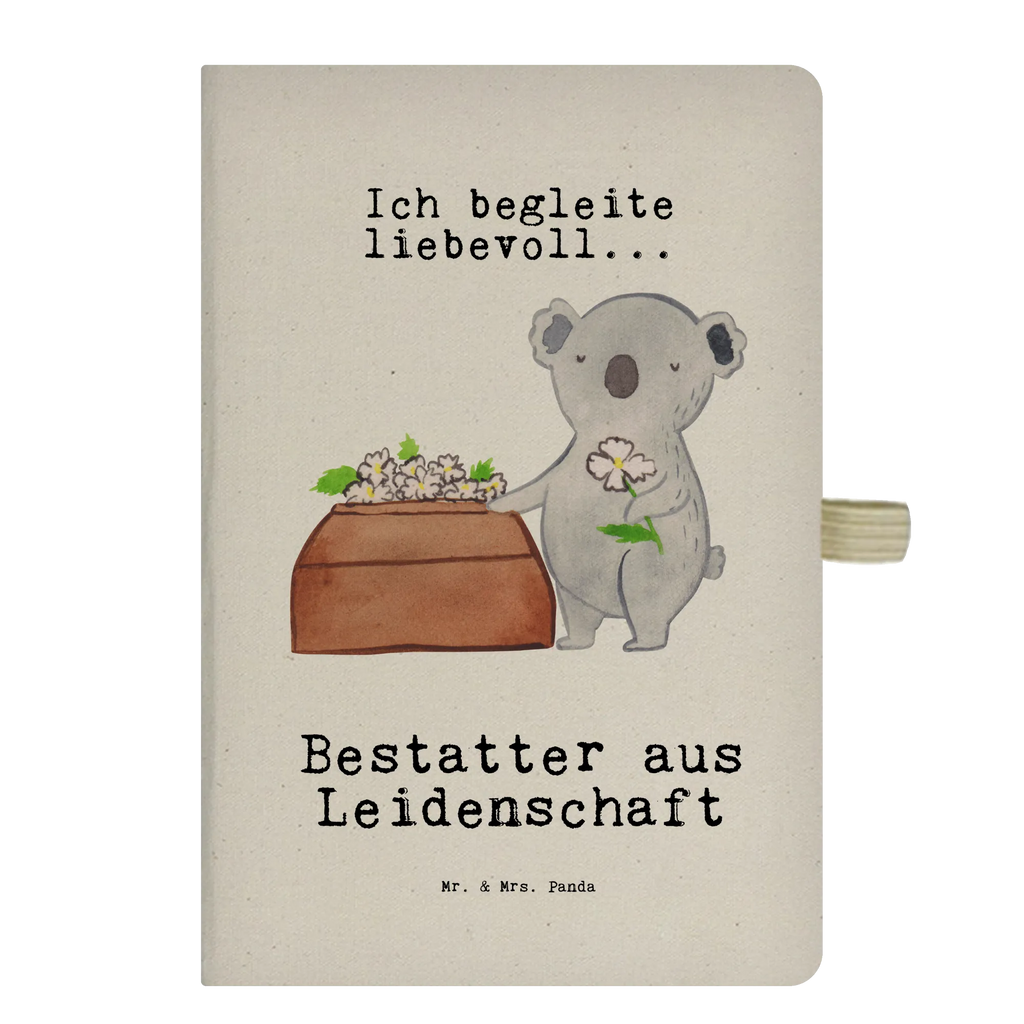 Cotton notebook undertaker Passion diary, notepad, writing book, address book, sketchbook, notes, journal, entry book, notebook, gift, gift idea, best, farewell gift, passing exam, anniversary, retirement, promotion, job start, sayings, funny, profession