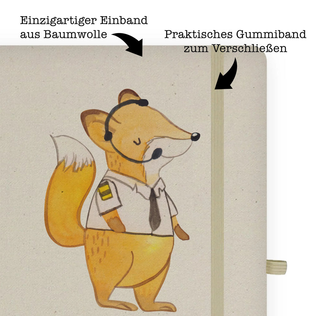 Bawełniany notes DIN A5 Pilot serce Zawód, Wykształcenie, Jubileusz, Pożegnanie, Emerytura, Kolega, Koleżanka, Prezent, Dawać, Pracownik, Współpracownik, Firma, Dziękuję, Dziękuję bardzo