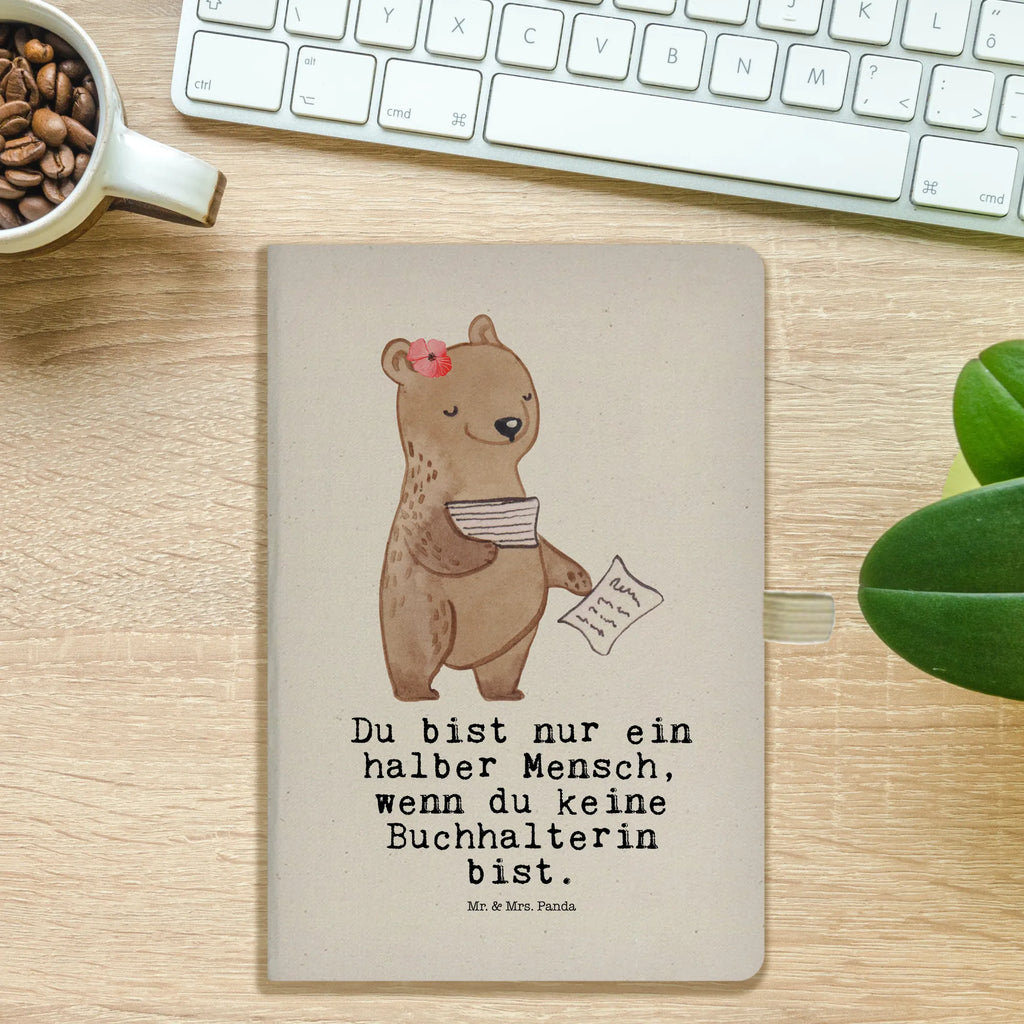 Cotton notebook Bookkeeper Heart notes, writing book, notebook, address book, diary, journal, notepad, sketchbook, entry book, gift, gift idea, best, farewell gift, passing exam, anniversary, retirement, promotion, job start, sayings, funny, profession