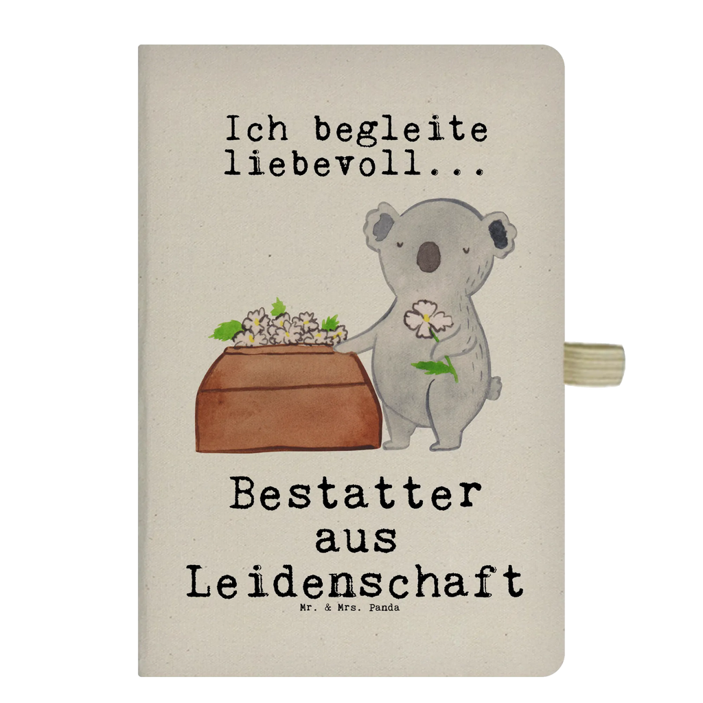 Cotton notebook undertaker Passion diary, notepad, writing book, address book, sketchbook, notes, journal, entry book, notebook, gift, gift idea, best, farewell gift, passing exam, anniversary, retirement, promotion, job start, sayings, funny, profession