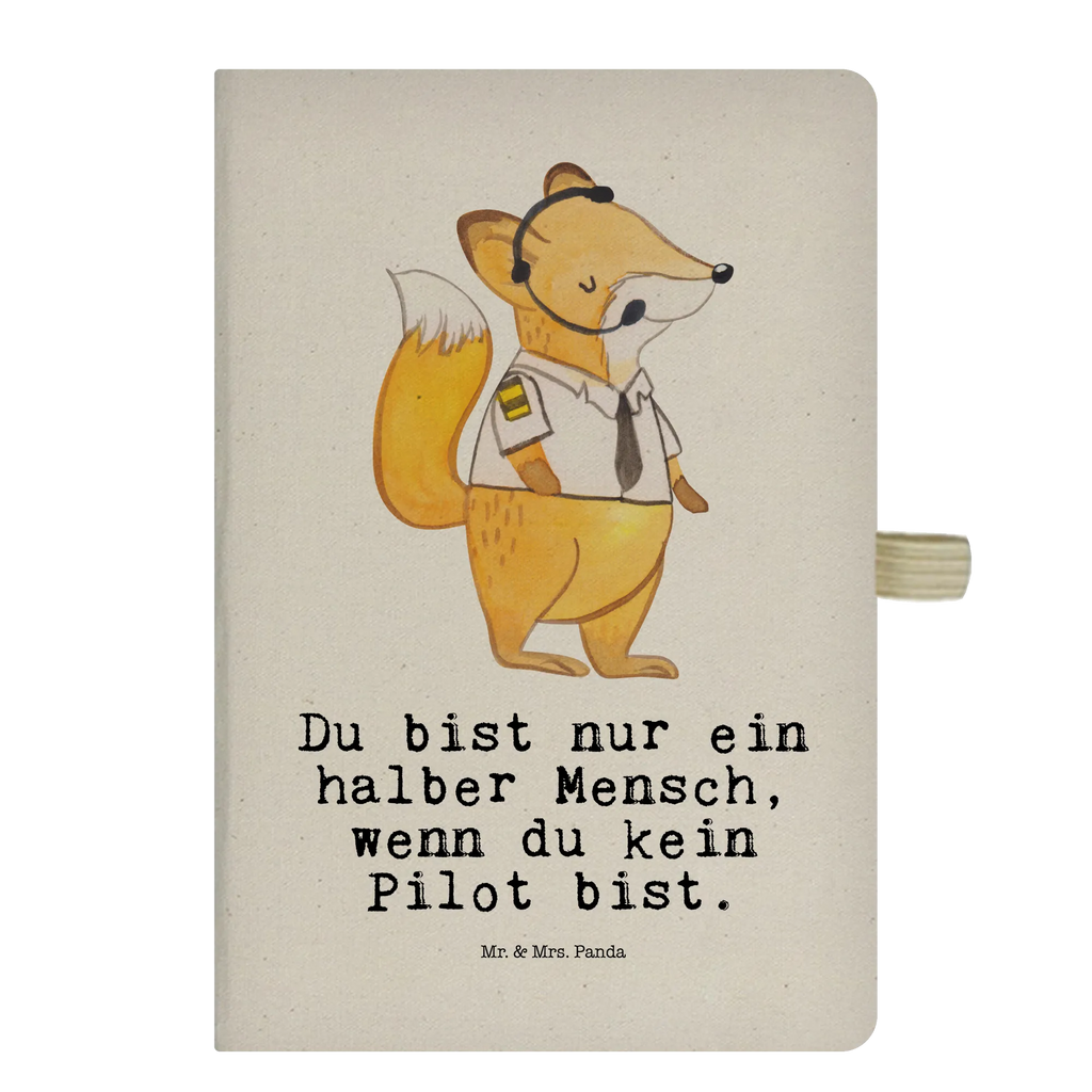Bawełniany notes DIN A5 Pilot serce Zawód, Wykształcenie, Jubileusz, Pożegnanie, Emerytura, Kolega, Koleżanka, Prezent, Dawać, Pracownik, Współpracownik, Firma, Dziękuję, Dziękuję bardzo