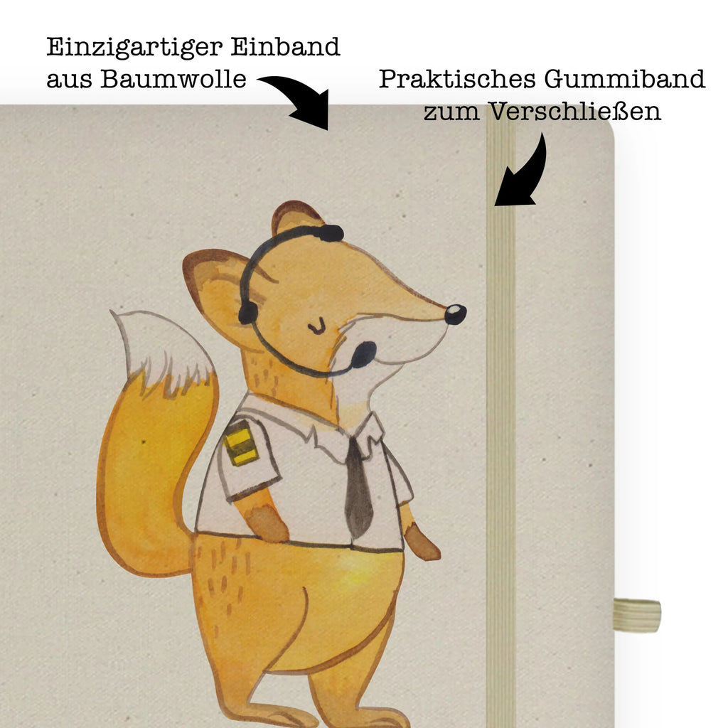 Bawełniany notes DIN A5 Pilot serce Zawód, Wykształcenie, Jubileusz, Pożegnanie, Emerytura, Kolega, Koleżanka, Prezent, Dawać, Pracownik, Współpracownik, Firma, Dziękuję, Dziękuję bardzo