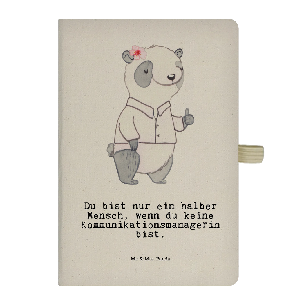 Cotton notebook Communications Manager Heart notebook, notepad, address book, writing book, sketchbook, diary, journal, entry book, notes, gift, gift idea, best, farewell gift, passing exam, anniversary, retirement, promotion, job start, sayings, funny, profession