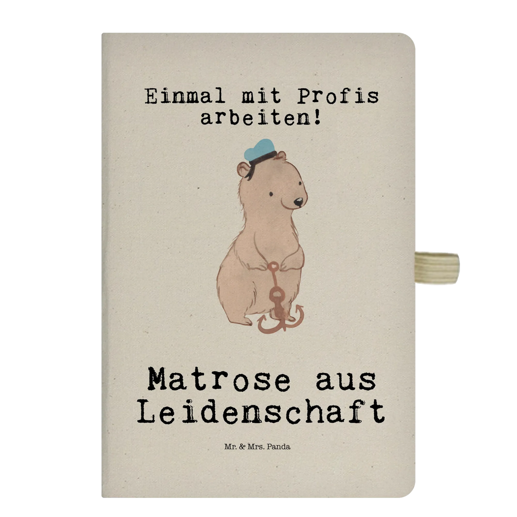 Cotton notebook Sailor Passion notebook, entry book, sketchbook, notepad, writing book, diary, journal, notes, address book, gift, gift idea, best, farewell gift, passing exam, anniversary, retirement, promotion, job start, sayings, funny, profession