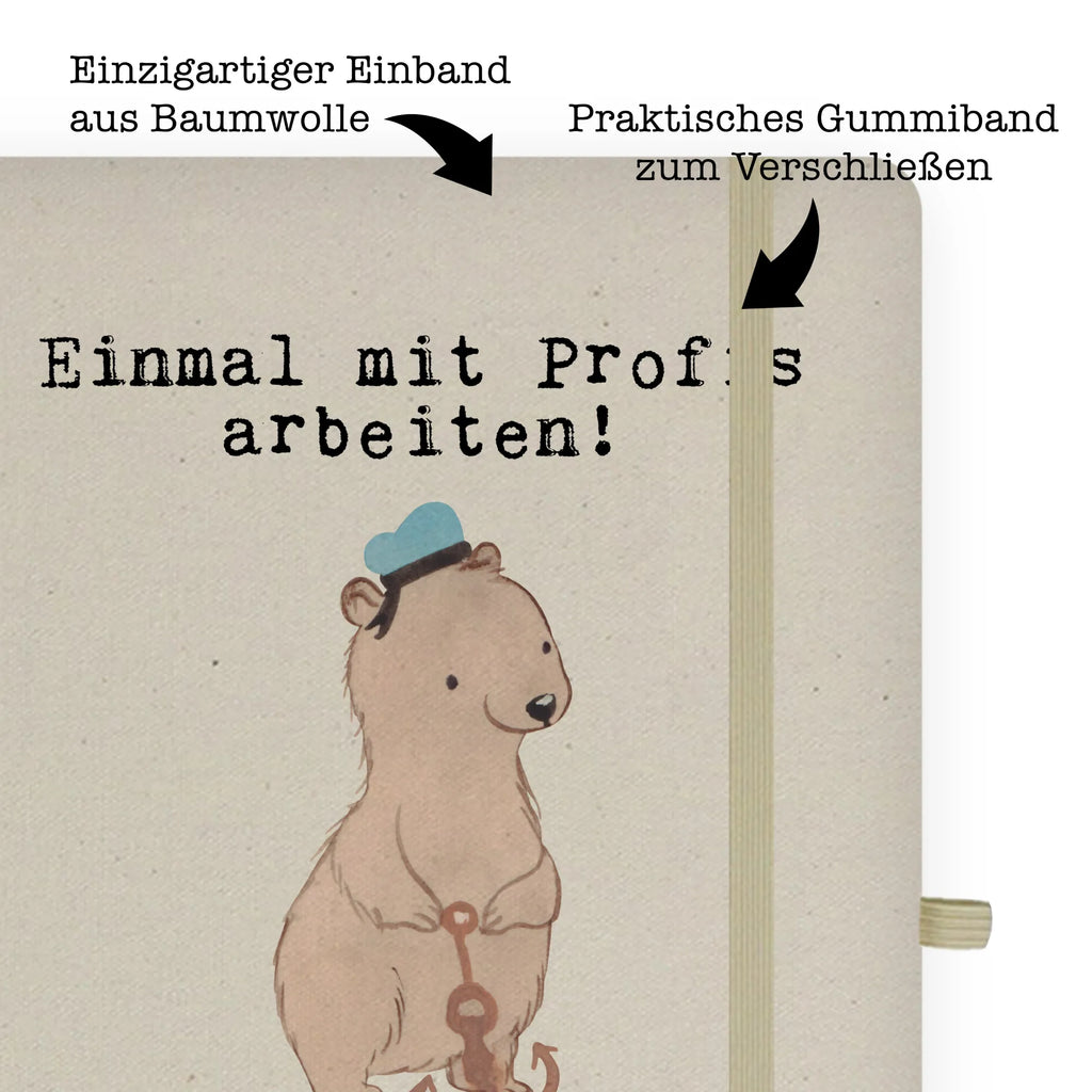 Cotton notebook Sailor Passion notebook, entry book, sketchbook, notepad, writing book, diary, journal, notes, address book, gift, gift idea, best, farewell gift, passing exam, anniversary, retirement, promotion, job start, sayings, funny, profession