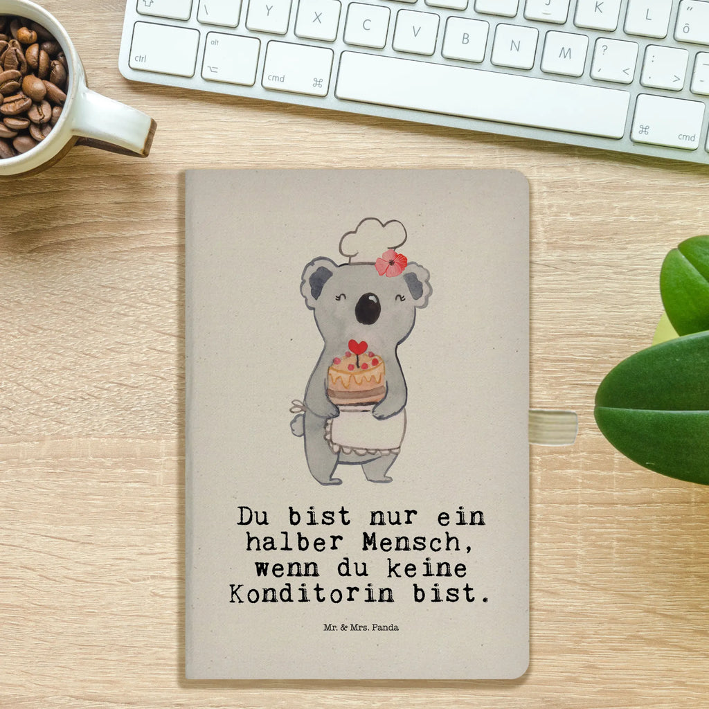 Cotton notebook Pastry Chef Heart sketchbook, journal, notepad, notebook, writing book, notes, entry book, diary, address book, gift, gift idea, best, farewell gift, passing exam, anniversary, retirement, promotion, job start, sayings, funny, profession