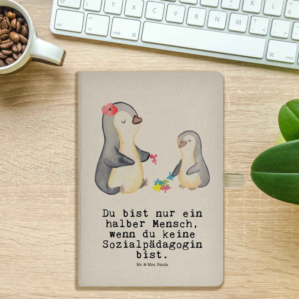 Cotton notebook Social Pedagogue Heart writing book, notes, address book, journal, sketchbook, notepad, entry book, diary, notebook, gift, gift idea, best, farewell gift, passing exam, anniversary, retirement, promotion, job start, sayings, funny, profession