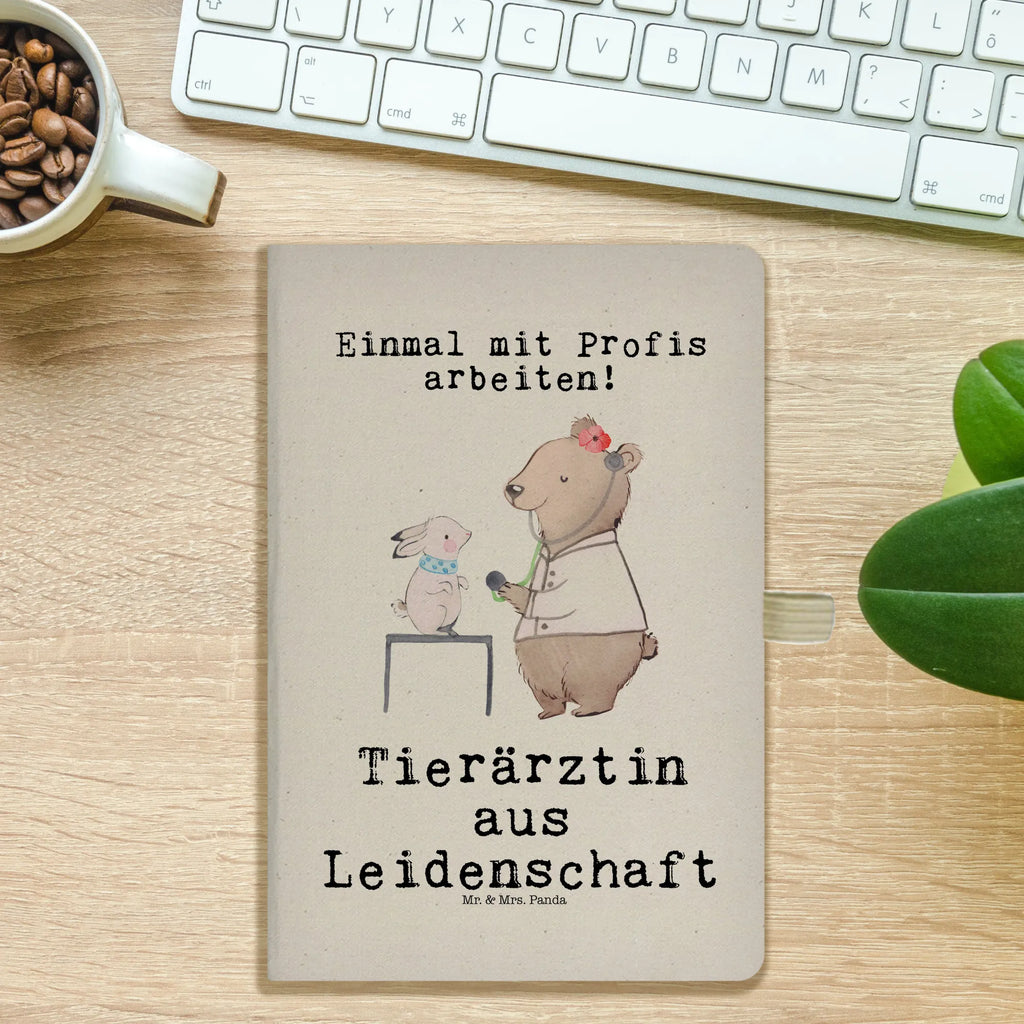 Cotton notebook veterinarian Passion Notizen, Eintragebuch, Tagebuch, Notizblock, Adressbuch, Journal, Kladde, Skizzenbuch, Notizheft, Schreibbuch, Schreibheft, Beruf, Ausbildung, Jubiläum, Abschied, Rente, Kollege, Kollegin, Geschenk, Schenken, Arbeitskollege, Mitarbeiter, Firma, Danke, Dankeschön