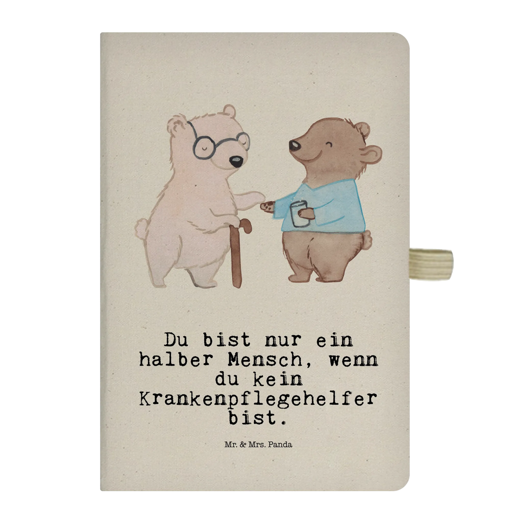 Cotton notebook Nursing Assistant heart notebook, diary, notepad, notes, address book, writing book, journal, sketchbook, entry book, gift, gift idea, best, farewell gift, passing exam, anniversary, retirement, promotion, job start, sayings, funny, profession