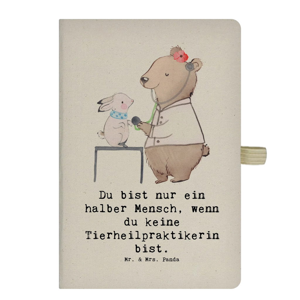 Cotton notebook Animal Naturopath Heart writing book, address book, notepad, notebook, journal, diary, sketchbook, entry book, notes, gift, gift idea, best, farewell gift, passing exam, anniversary, retirement, promotion, job start, sayings, funny, profession