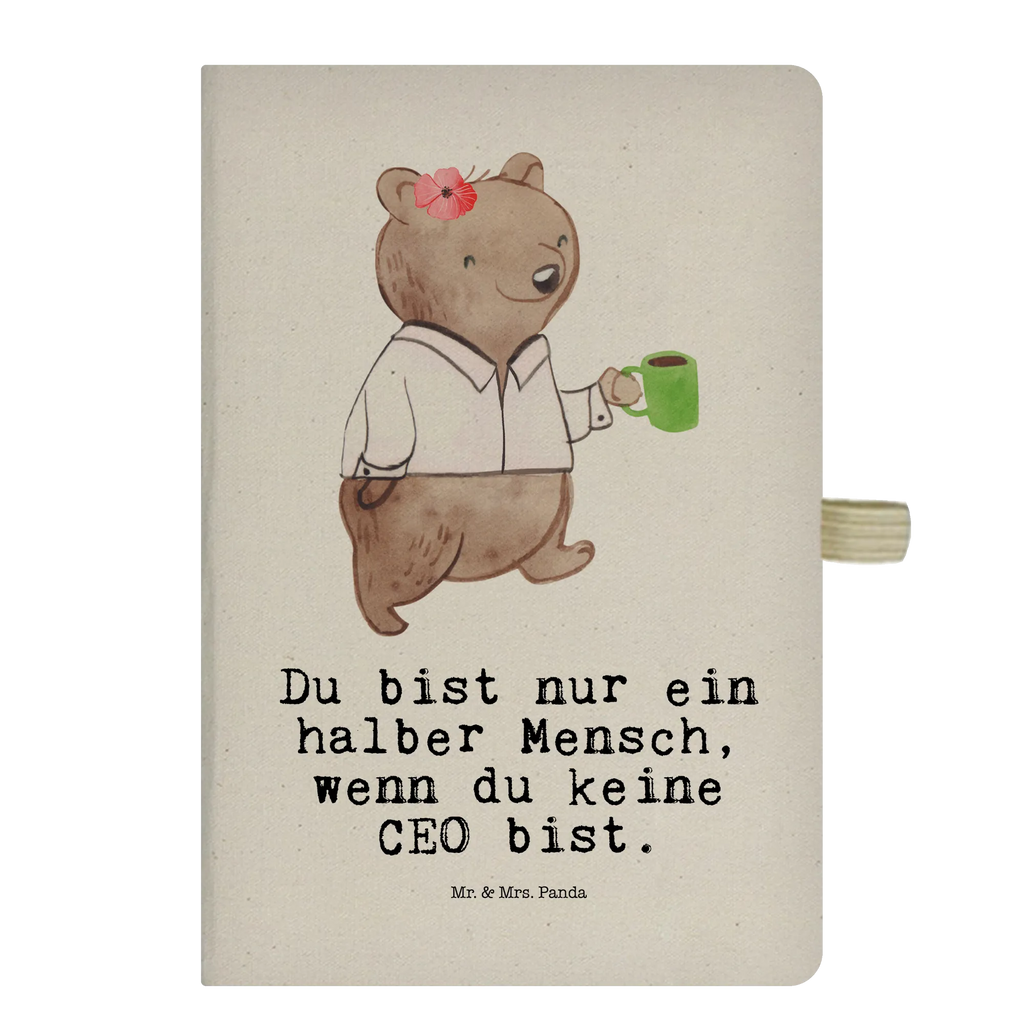 Bawełniany notatnik DIN A4 Dyrektor generalny serce Zawód, Wykształcenie, Jubileusz, Pożegnanie, Emerytura, Kolega, Koleżanka, Prezent, Dawać, Pracownik, Współpracownik, Firma, Dziękuję, Dziękuję bardzo