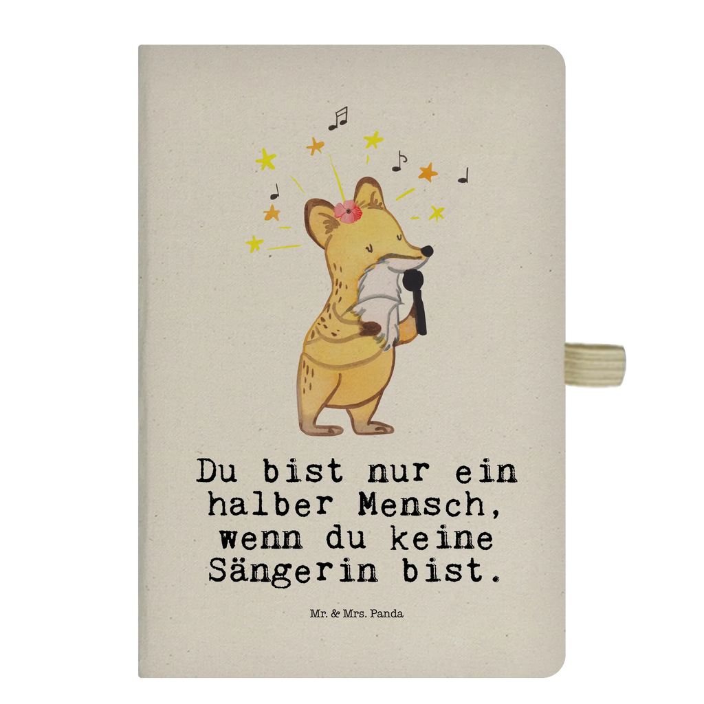 Cotton notebook Singer heart writing book, notes, notebook, diary, notepad, sketchbook, address book, journal, entry book, gift, gift idea, best, farewell gift, passing exam, anniversary, retirement, promotion, job start, sayings, funny, profession