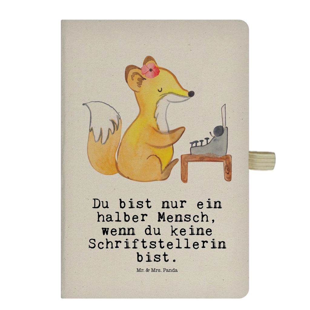 Bawełniany notes DIN A5 pisarka serce Zawód, Wykształcenie, Jubileusz, Pożegnanie, Emerytura, Kolega, Koleżanka, Prezent, Dawać, Pracownik, Współpracownik, Firma, Dziękuję, Dziękuję bardzo