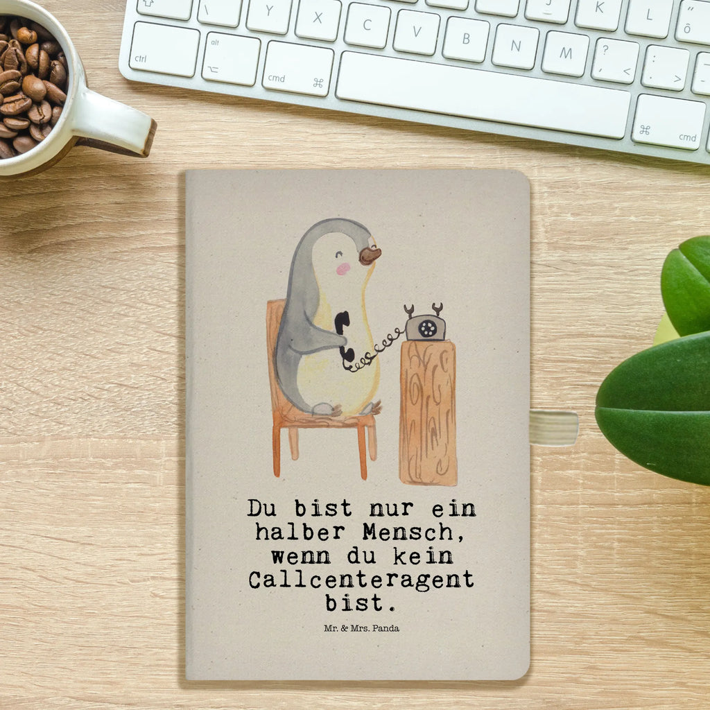 Cotton notebook call center agent Heart entry book, writing book, journal, address book, notepad, notebook, diary, notes, sketchbook, gift, gift idea, best, farewell gift, passing exam, anniversary, retirement, promotion, job start, sayings, funny, profession