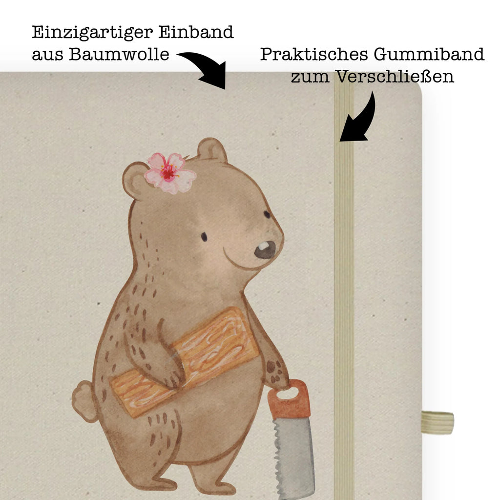 Cotton notebook Carpenter heart writing book, address book, notebook, journal, notepad, diary, entry book, sketchbook, notes, gift, gift idea, best, farewell gift, passing exam, anniversary, retirement, promotion, job start, sayings, funny, profession