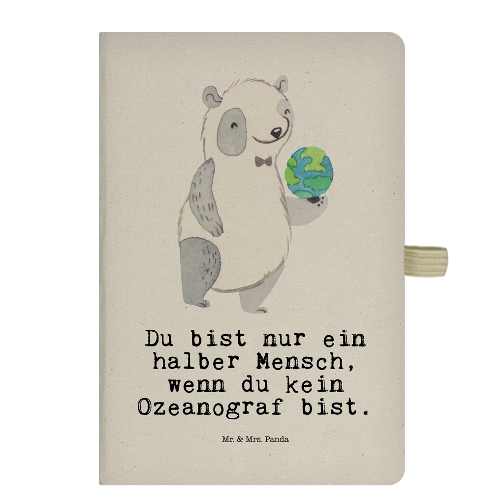 Bawełniany notatnik DIN A4 oceanograf serce Zawód, Wykształcenie, Jubileusz, Pożegnanie, Emerytura, Kolega, Koleżanka, Prezent, Dawać, Pracownik, Współpracownik, Firma, Dziękuję, Dziękuję bardzo