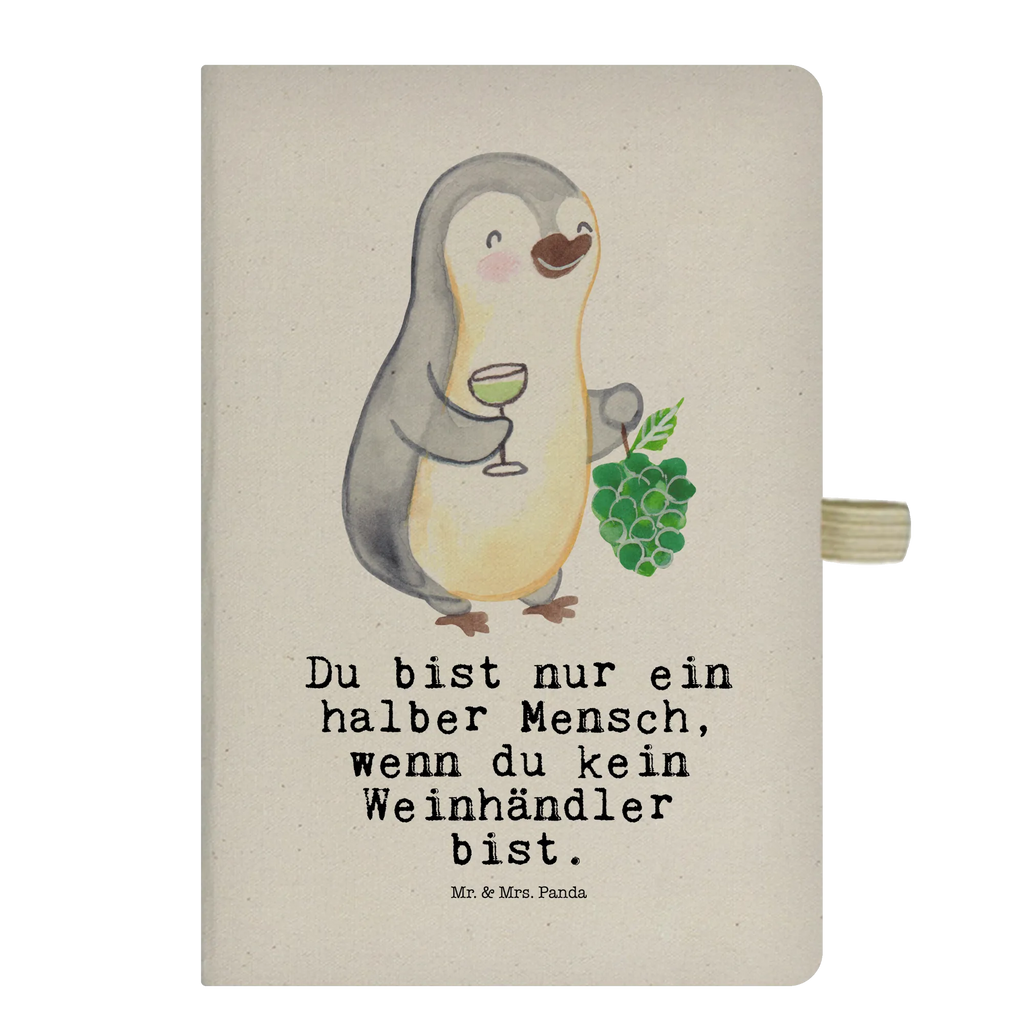 Cotton notebook wine merchant heart notepad, address book, journal, diary, notes, entry book, writing book, notebook, sketchbook, gift, gift idea, best, farewell gift, passing exam, anniversary, retirement, promotion, job start, sayings, funny, profession