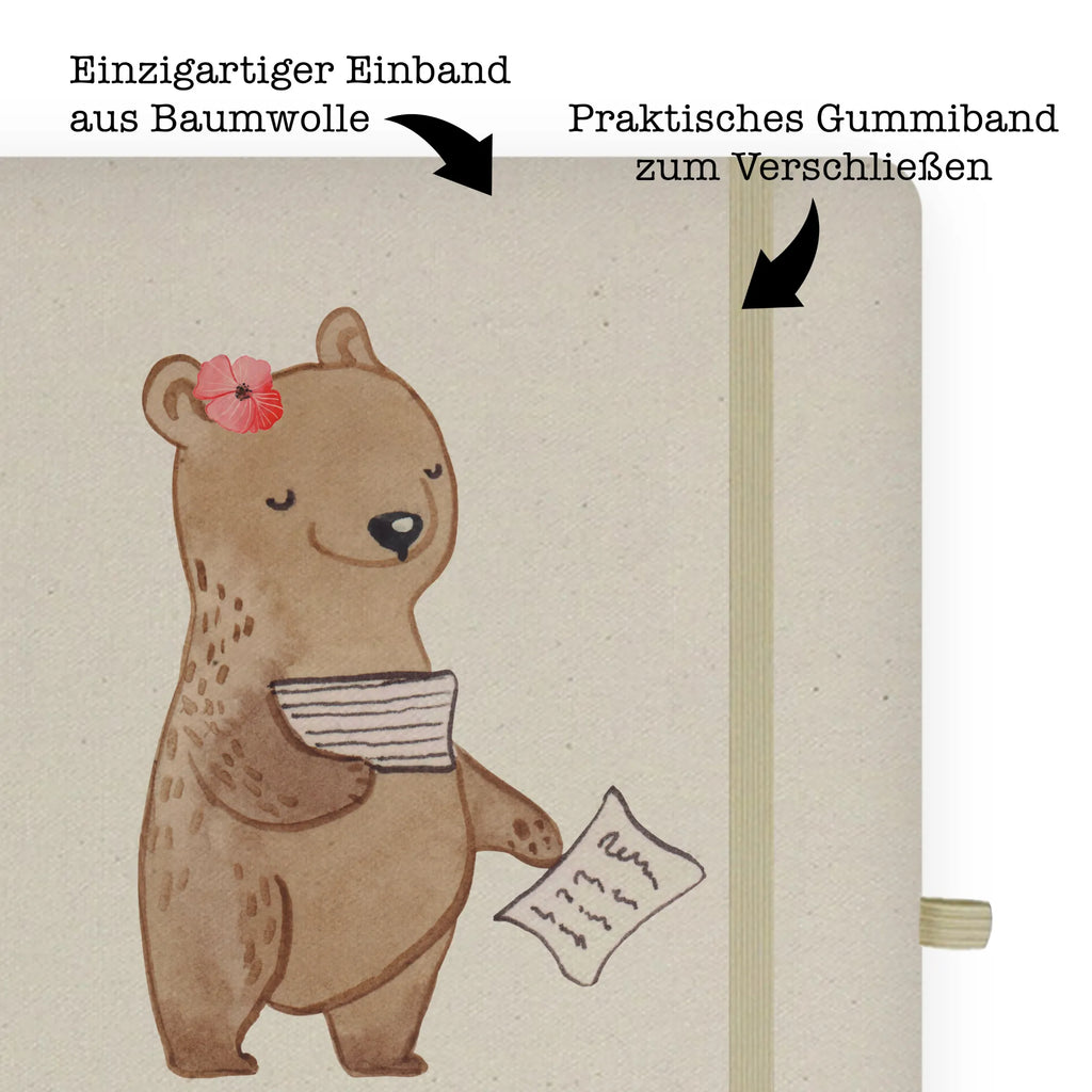 Cotton notebook insolvency administrator heart journal, notepad, sketchbook, diary, writing book, notes, entry book, notebook, address book, gift, gift idea, best, farewell gift, passing exam, anniversary, retirement, promotion, job start, sayings, funny, profession