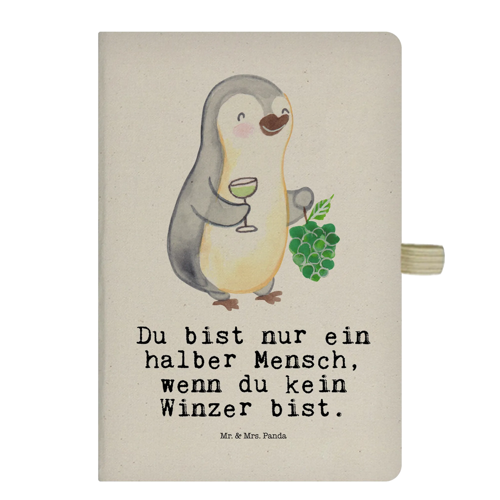 Cotton notebook winemaker heart diary, notes, notepad, journal, writing book, notebook, address book, sketchbook, entry book, gift, gift idea, best, farewell gift, passing exam, anniversary, retirement, promotion, job start, sayings, funny, profession