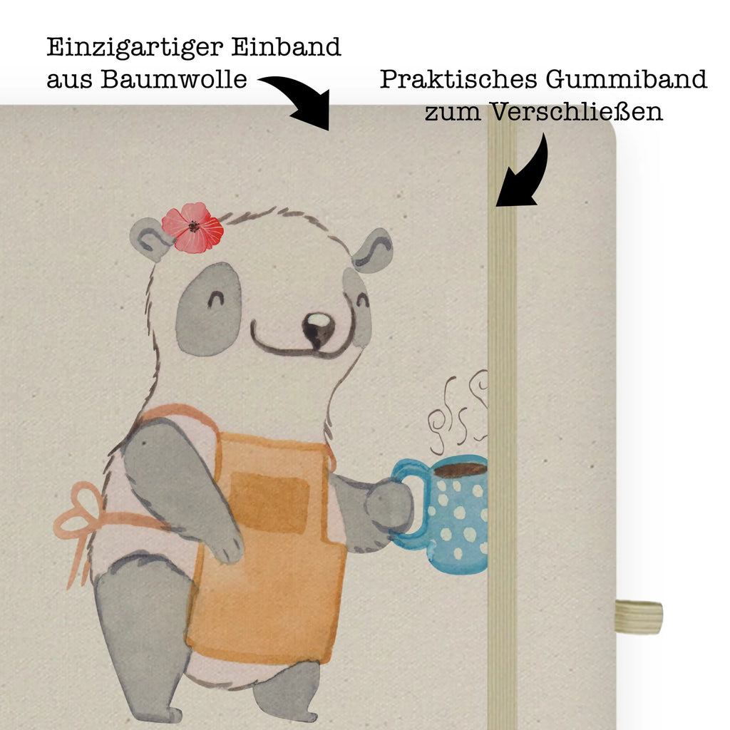 Cotton notebook Barista heart address book, notes, diary, sketchbook, writing book, notepad, entry book, notebook, journal, gift, gift idea, best, farewell gift, passing exam, anniversary, retirement, promotion, job start, sayings, funny, profession