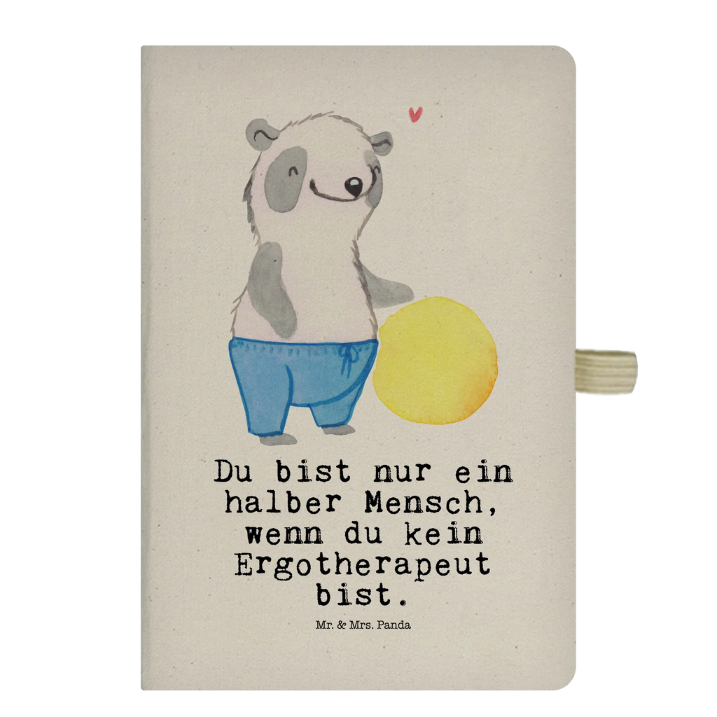 Cotton notebook occupational therapist Heart notebook, notepad, journal, entry book, writing book, notes, address book, diary, sketchbook, gift, gift idea, best, farewell gift, passing exam, anniversary, retirement, promotion, job start, sayings, funny, profession