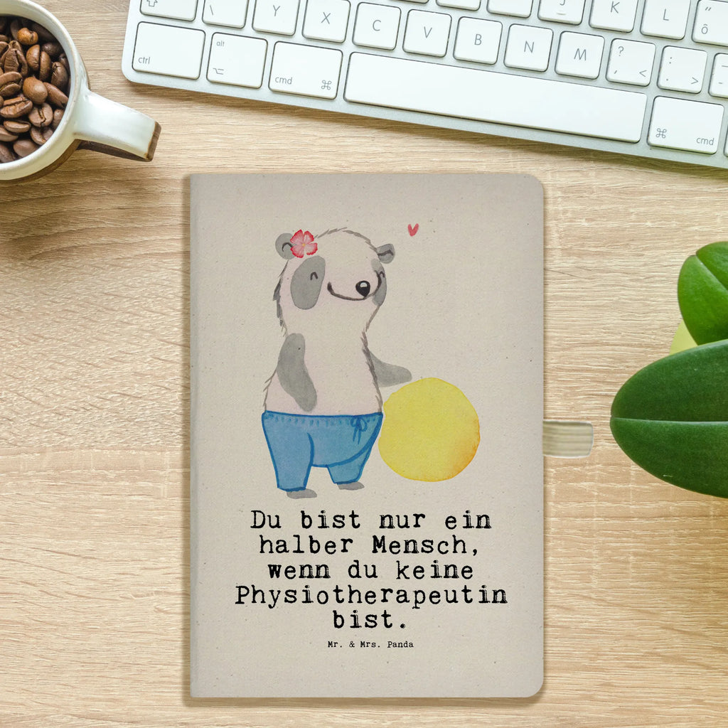 Cotton notebook Female Physiotherapist Heart address book, notes, diary, journal, writing book, sketchbook, notebook, entry book, notepad, gift, gift idea, best, farewell gift, passing exam, anniversary, retirement, promotion, job start, sayings, funny, profession