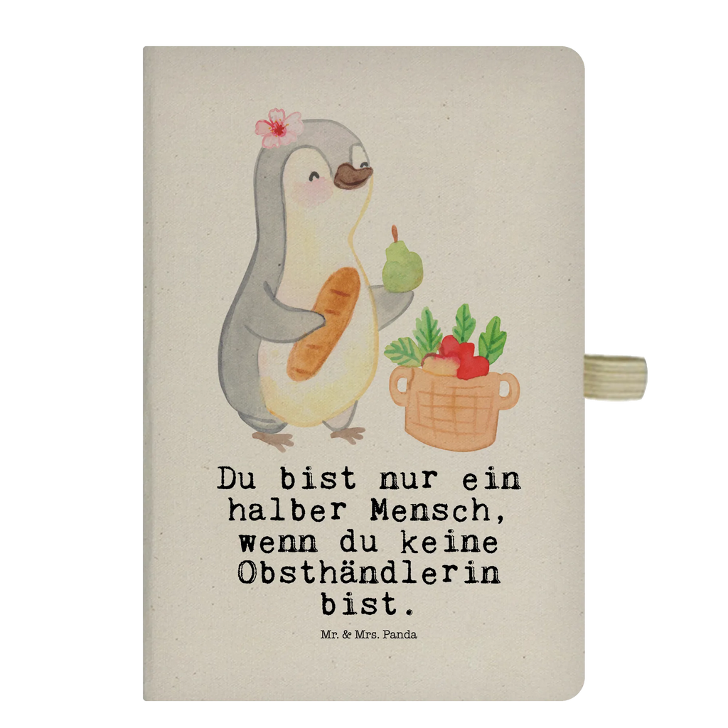 Cotton notebook Fruit vendor heart sketchbook, journal, writing book, address book, notebook, notes, notepad, entry book, diary, gift, gift idea, best, farewell gift, passing exam, anniversary, retirement, promotion, job start, sayings, funny, profession