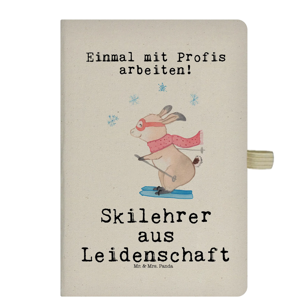 Cotton notebook ski instructor Passion notebook, sketchbook, notes, writing book, entry book, notepad, journal, address book, diary, gift, gift idea, best, farewell gift, passing exam, anniversary, retirement, promotion, job start, sayings, funny, profession