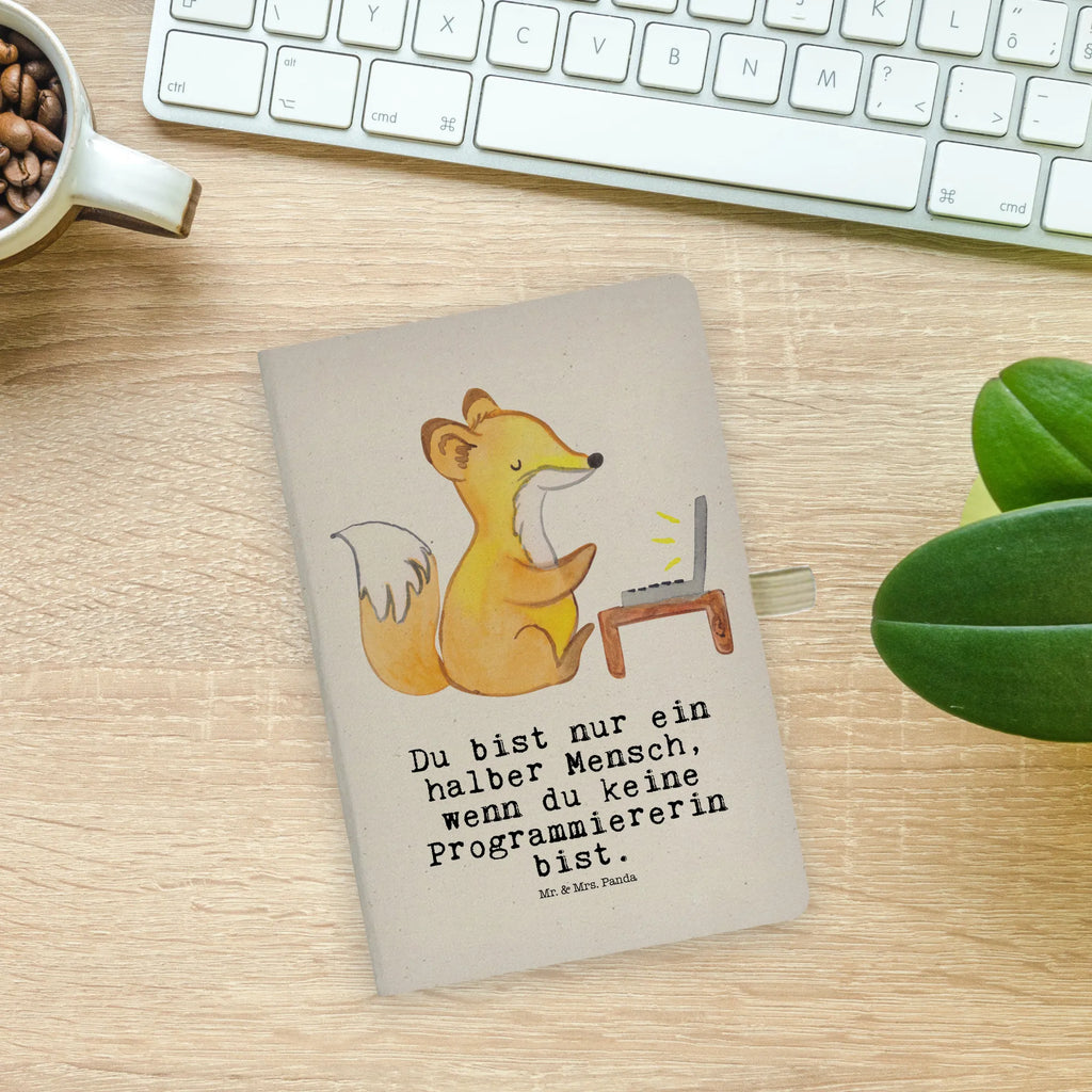 Cotton notebook Programmer Heart notepad, entry book, sketchbook, writing book, diary, notebook, address book, notes, journal, gift, gift idea, best, farewell gift, passing exam, anniversary, retirement, promotion, job start, sayings, funny, profession