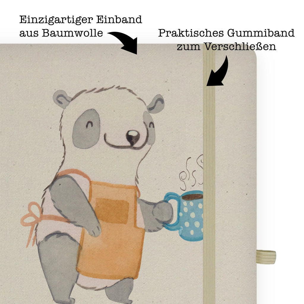 Cotton notebook Barista heart sketchbook, notes, notepad, diary, writing book, journal, entry book, address book, notebook, gift, gift idea, best, farewell gift, passing exam, anniversary, retirement, promotion, job start, sayings, funny, profession