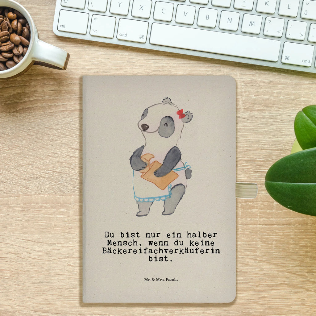 Cotton notebook Bakery Saleswoman heart address book, journal, notebook, sketchbook, notepad, writing book, entry book, diary, notes, gift, gift idea, best, farewell gift, passing exam, anniversary, retirement, promotion, job start, sayings, funny, profession