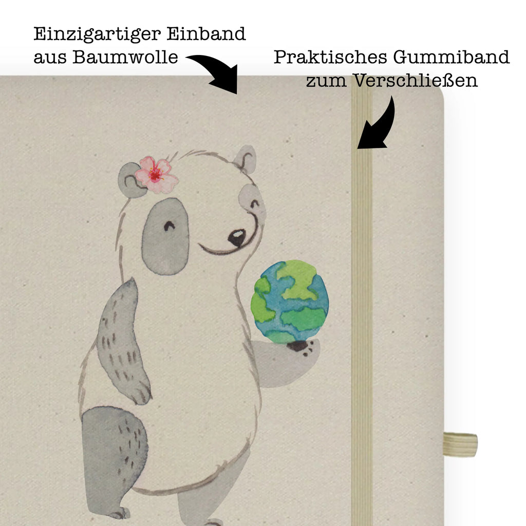 Bawełniany notes DIN A5 agentka turystyczna Serce Zawód, Wykształcenie, Jubileusz, Pożegnanie, Emerytura, Kolega, Koleżanka, Prezent, Dawać, Pracownik, Współpracownik, Firma, Dziękuję, Dziękuję bardzo