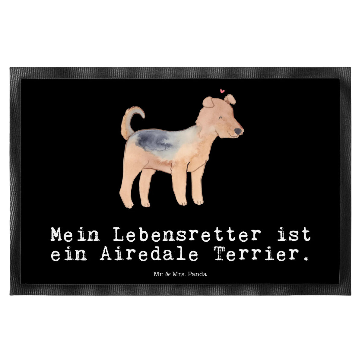 Doormat Airedale Terrier Lifesaver Türmatte, matte haustür, hausmatte, Abtretmatte, Gummi-Fußmatte, Schmutzfänger, Vorleger, abstreifer, Fußabtreter, Outdoor-Matte, Eingangsteppich, Schmutzfangmatte, Sauberlaufmatte, Fussmatte, Abtreter, Gummimatte, flurmatte, Eingangsmatte, Bodenvorleger, Schmutzmatte, Fußabstreifer, bodenmatte, teppichmatte, Türvorleger, Schuhabstreifer, Haustürmatte, fußmatte, Schmutzfangteppich, außenmatte, Hunderasse, Rassehund, Hundebesitzer, Tierfreund, Welpe, Hund, Schenken, Geschenk