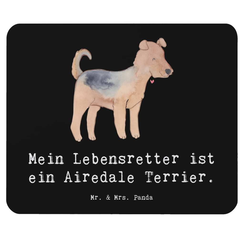 Mauspad Airedale Terrier Lebensretter Arbeitszimmer, Designer Mauspad, Einzigartiges Mauspad, Mauspad Büro, Büroausstattung, PC Zubehör, Mousepad, Mauspad, Computer zubehör, Mausunterlage, Hund, Hunderasse, Rassehund, Hundebesitzer, Geschenk, Tierfreund, Schenken, Welpe