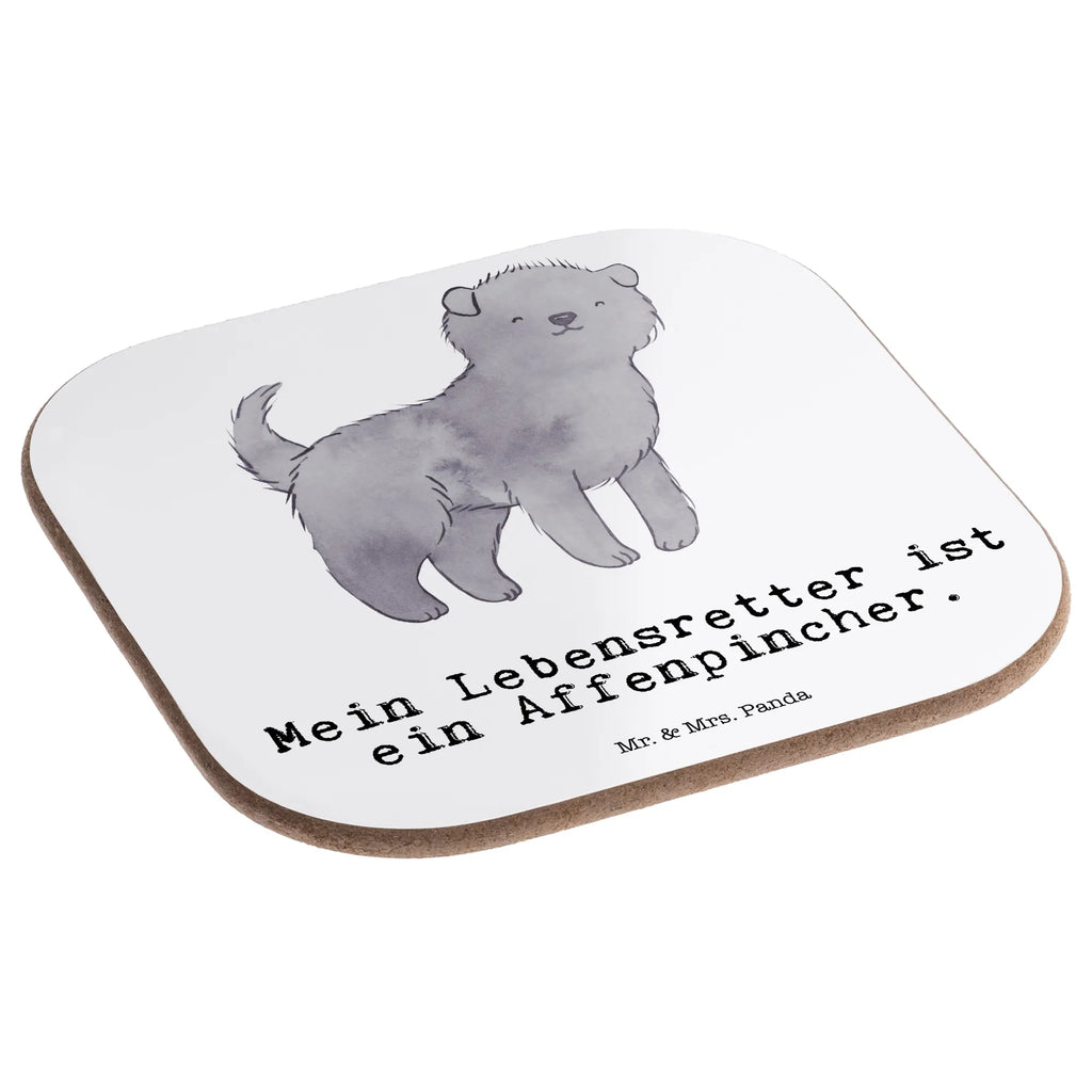 Square coaster Affenpinscher Lifesaver glass coasters, Coasters, gift, presents, party, breakfast, gifts, Dog, dog breed, purebred dog, dog owner, animal lover, giving, puppy